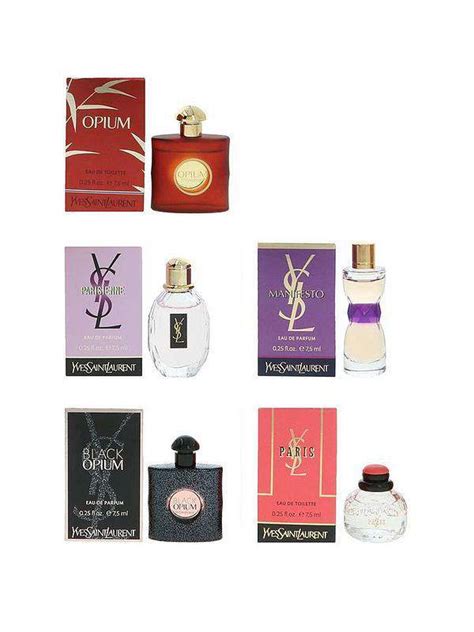 gift with purchase ysl|YSL mini fragrance gift set.